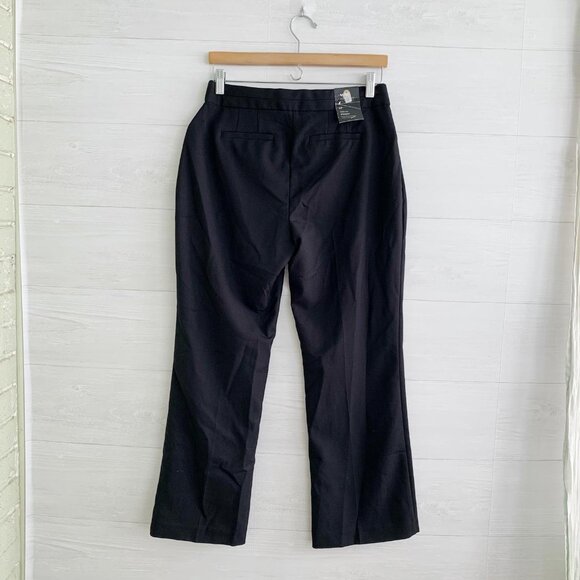 NWT JM Collection - Black Curvy fit trouser, comfort waistband 6P - Picture 4 of 6